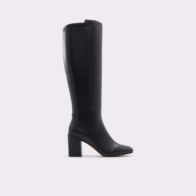 Satori Knee-High Boot Fashion Black Leather Smooth Aldo