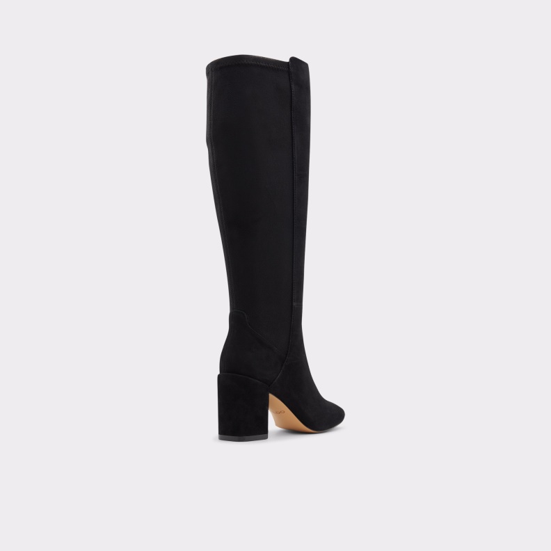 Black Leather Suede Aldo Fashion New Arrival Satori Knee-High Boot