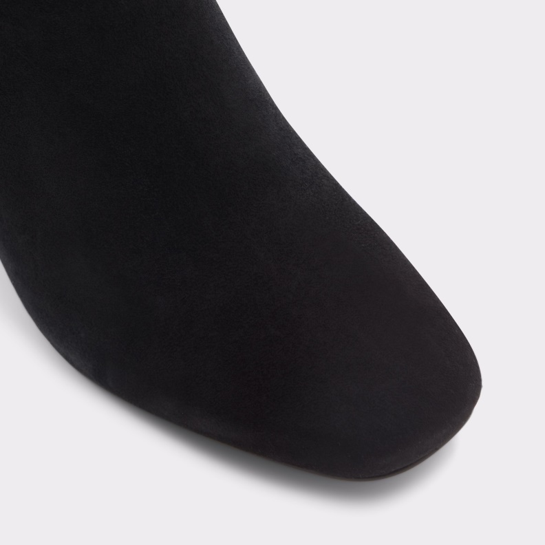 Satori Aldo Fashion Schwarzes Leder Wildleder