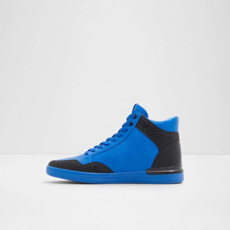 Aldo Sauerbergg High Top Sneaker Blue Fashion