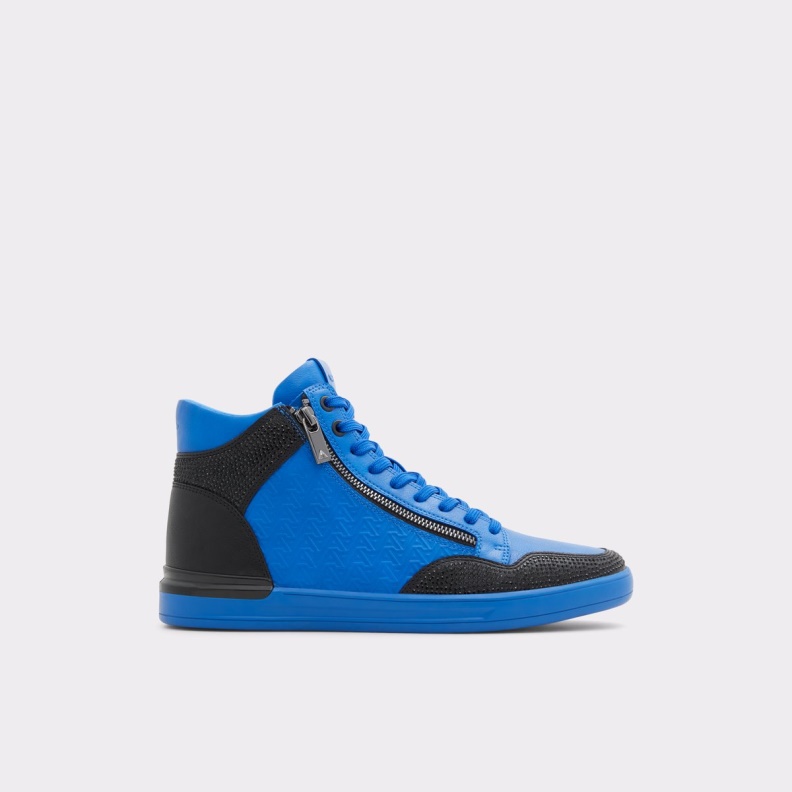 Fashion Aldo Blue Sauerbergg High Top Sneaker Cup Sole