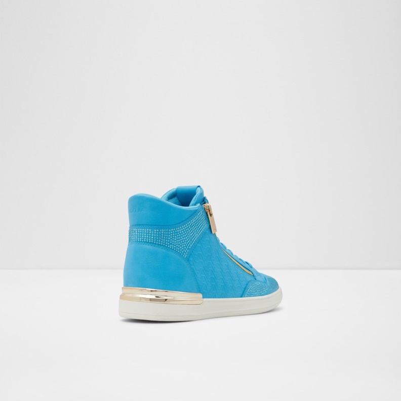 Bright Blue Fashion Aldo Sauerbergg High Top Sneaker
