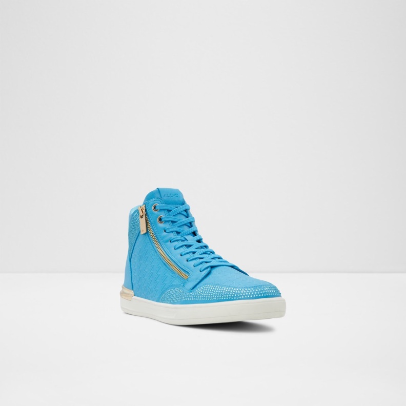 Fashion Aldo Bright Blue Sauerbergg High Top Sneaker