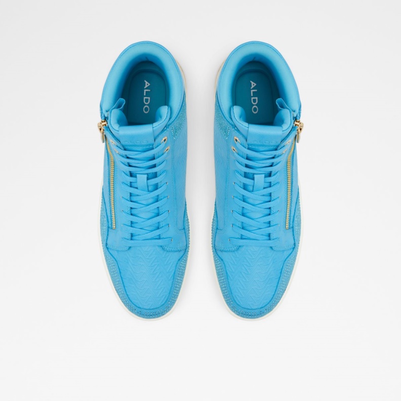 Fashion Aldo Bright Blue Sauerbergg High Top Sneaker
