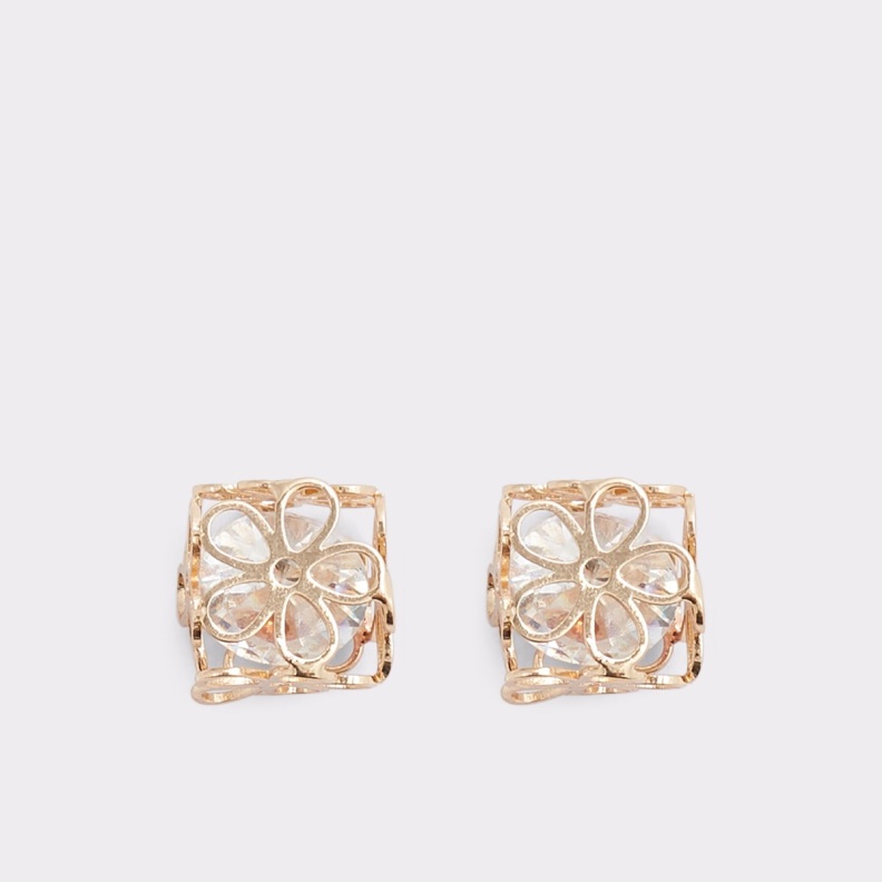 Last Chance Schuma Stud Earrings Gold-Clear Multi Aldo Fashion