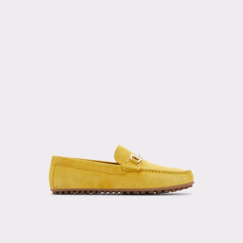Aldo Scuderia Driving Shoe Yellow Fashion