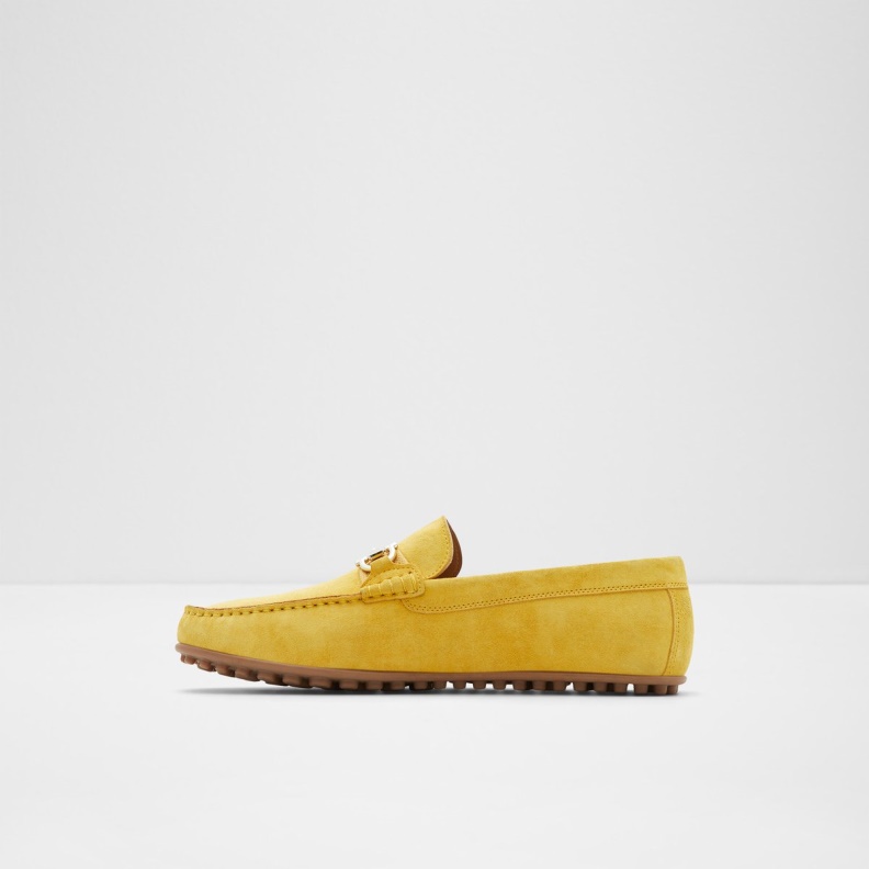 Aldo Scuderia Driving Shoe Yellow Fashion