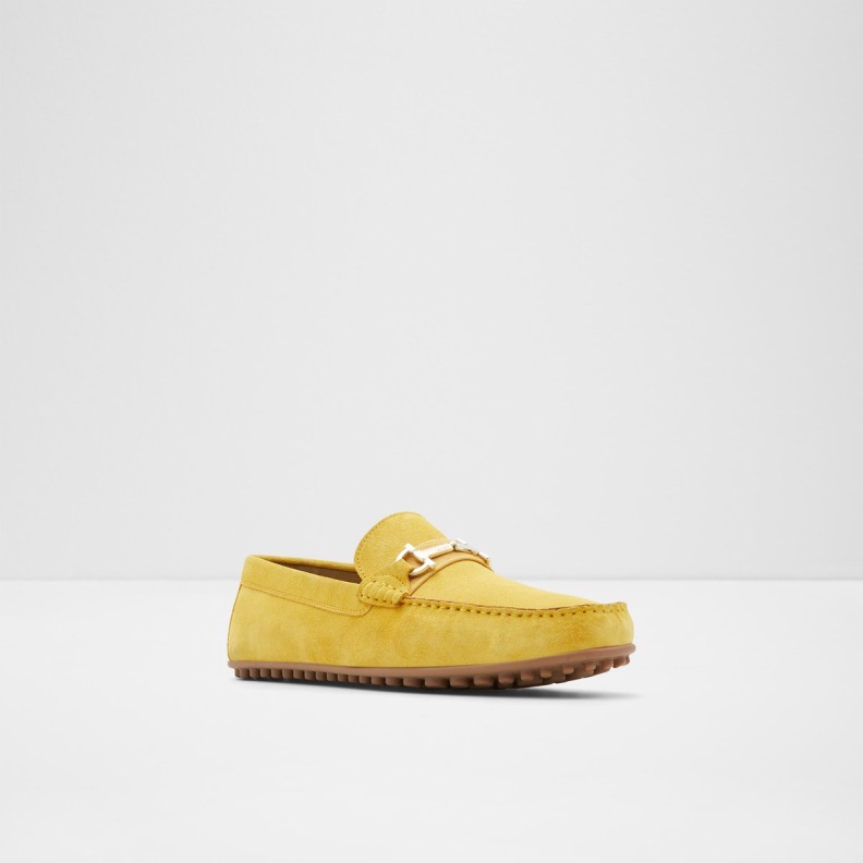 Aldo Scuderia Driving Shoe Yellow Fashion