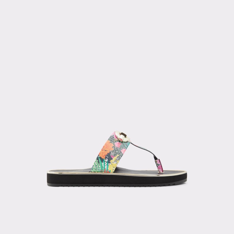 Aldo Searene Flip Flop Wedge Heel Multicolor Fashion