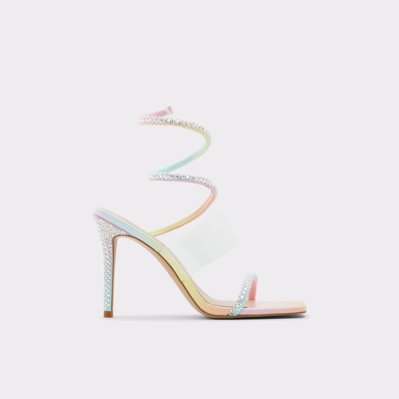 Selima High Heel Sandal Stiletto Heel Aldo Fashion Pastel Multi