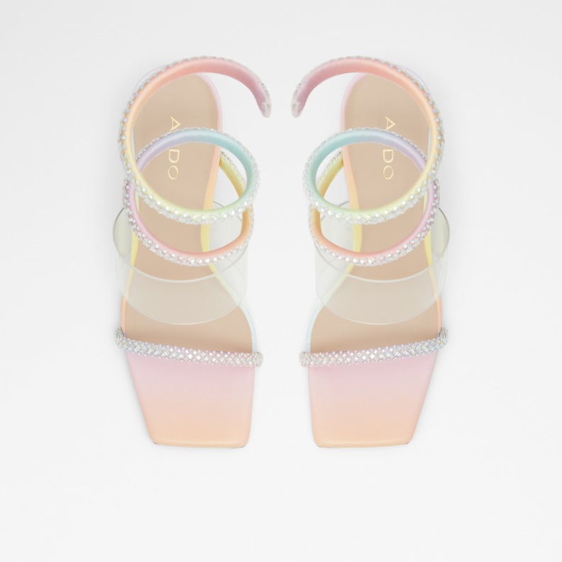 Selima High Heel Sandal Stiletto Heel Aldo Fashion Pastel Multi