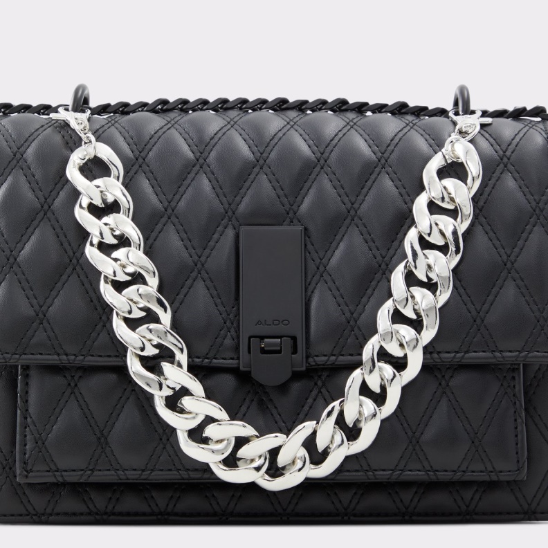 Aldo Fashion Sevaniel Handbag Chain Silver