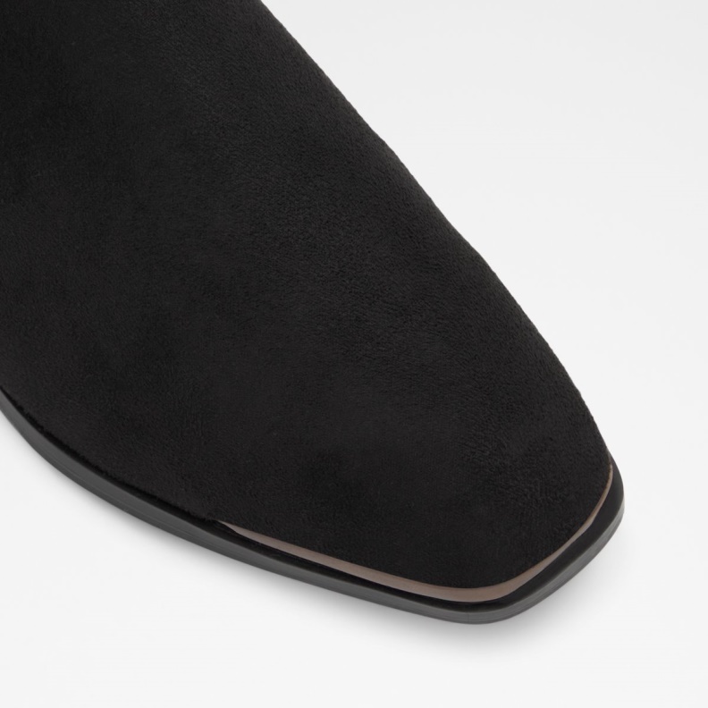 Aldo Fashion Black Textile Sevaunna Over-The-Knee Boot