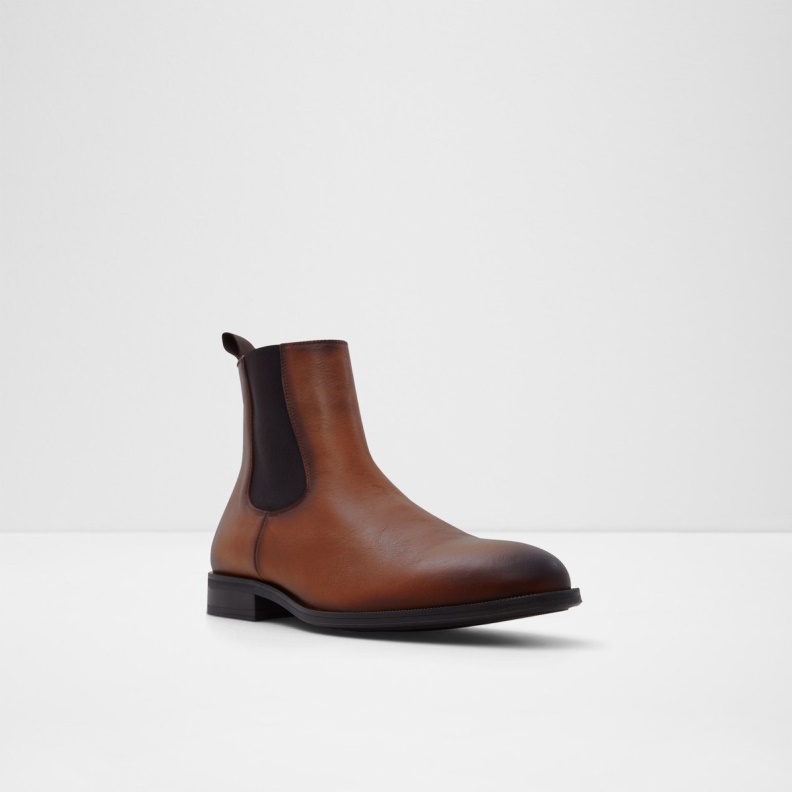 Cognac New Arrival Shuman Chelsea Boot Aldo Fashion