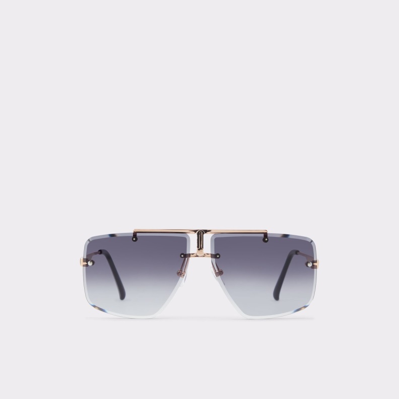 Black-Gold Multi Silikatu Sunglasses Fashion Aldo