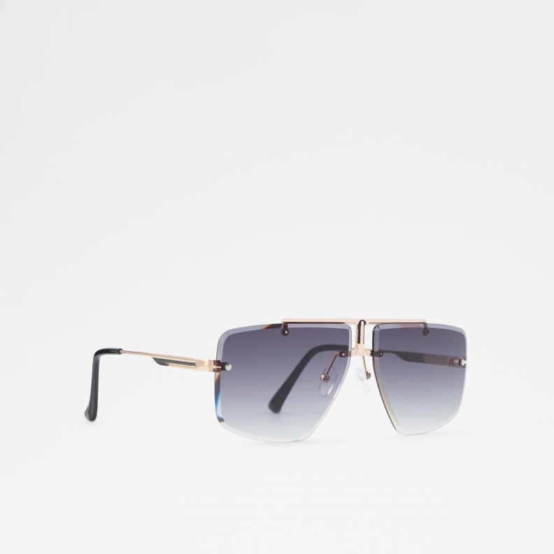 Black-Gold Multi Silikatu Sunglasses Fashion Aldo