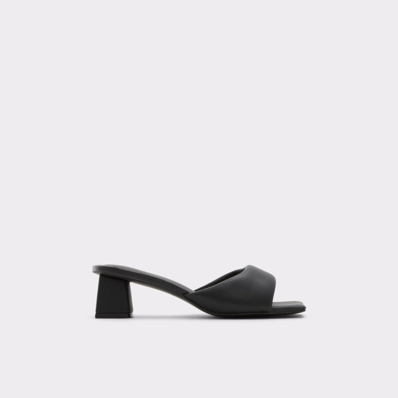 Simalia Heeled Mule Black Aldo Fashion