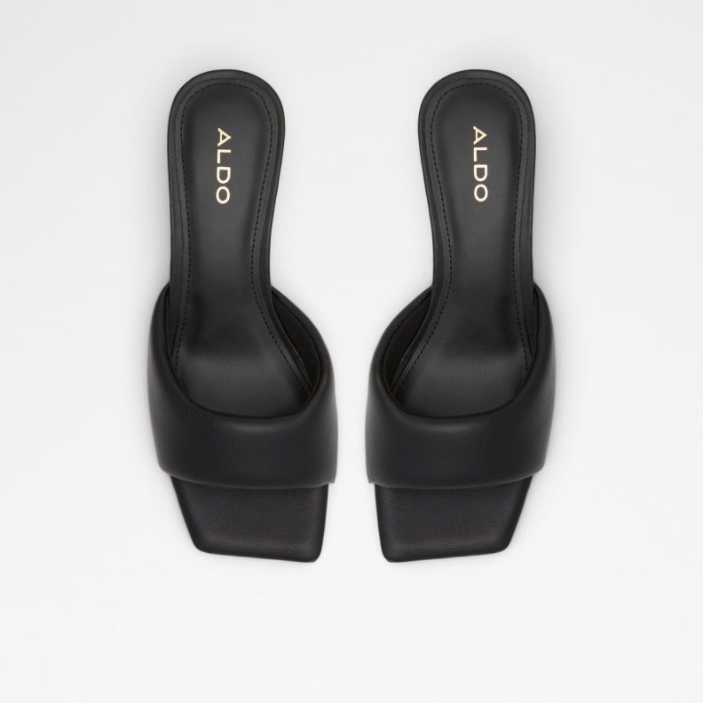 Simalia Heeled Mule Black Aldo Fashion