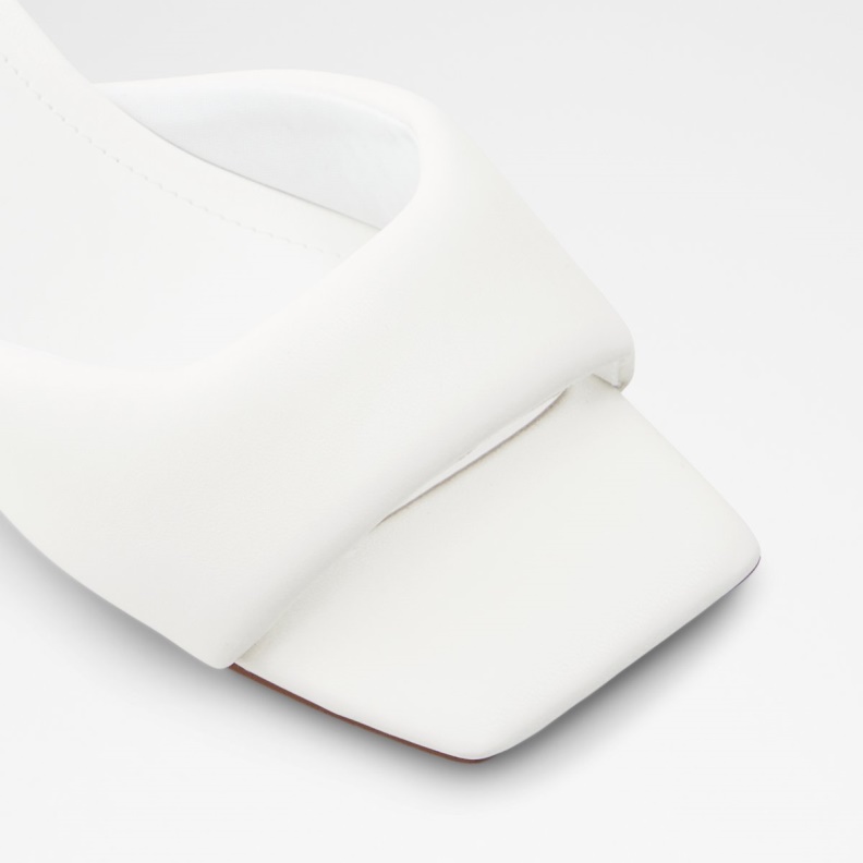 Aldo Simalia Heeled Mule White Fashion