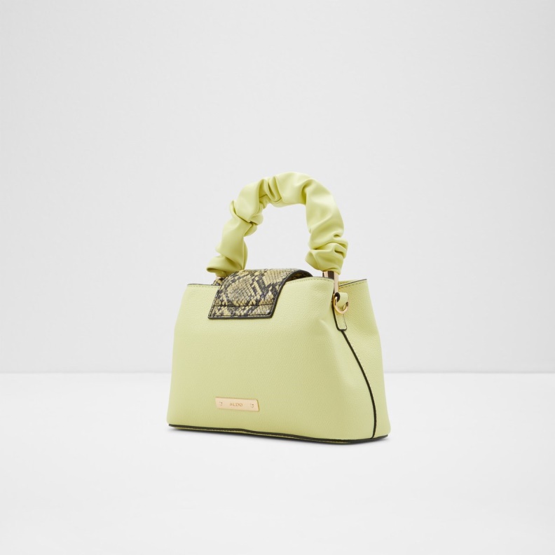 Snakie Top Handle Bag Fashion Light Yellow Aldo