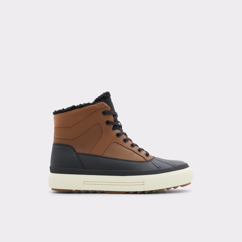 Aldo New Arrival Snowmass Low Top Sneaker Cup Sole Cognac Fashion
