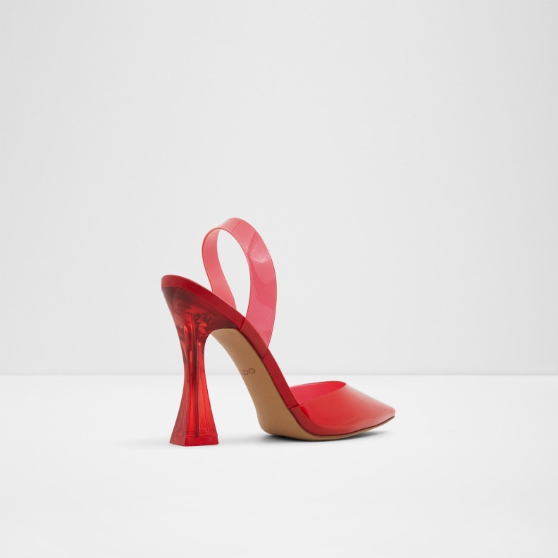 Fashion Red Aldo Solanti Sling Back High Heel