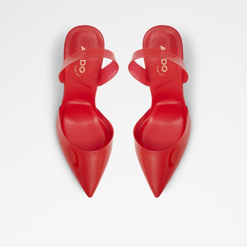 Fashion Red Aldo Solanti Sling Back High Heel