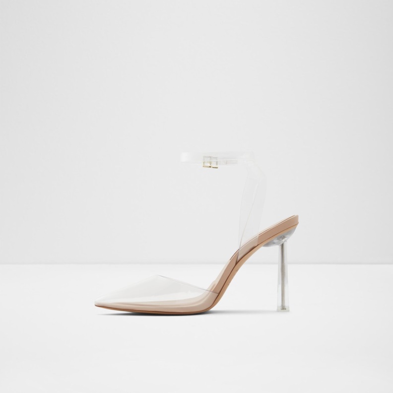 Aldo Solara High Heel Shoe Stiletto Heel Clear Fashion