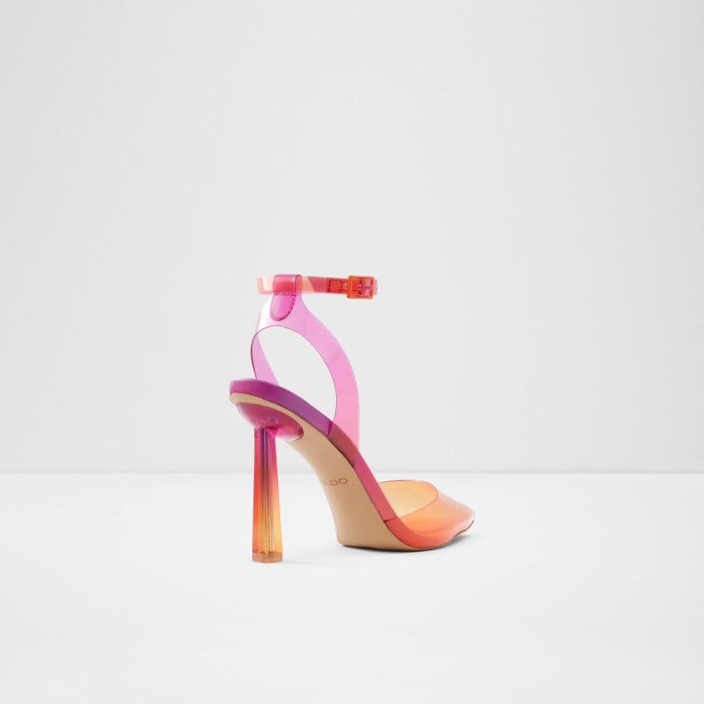Pink Aldo Fashion Solara Strappy Heeled Shoe Stiletto Heel