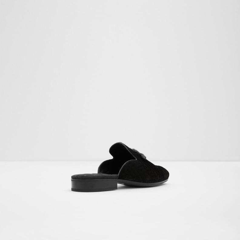 Squamo Loafer Aldo Fashion Black Textile Velvet