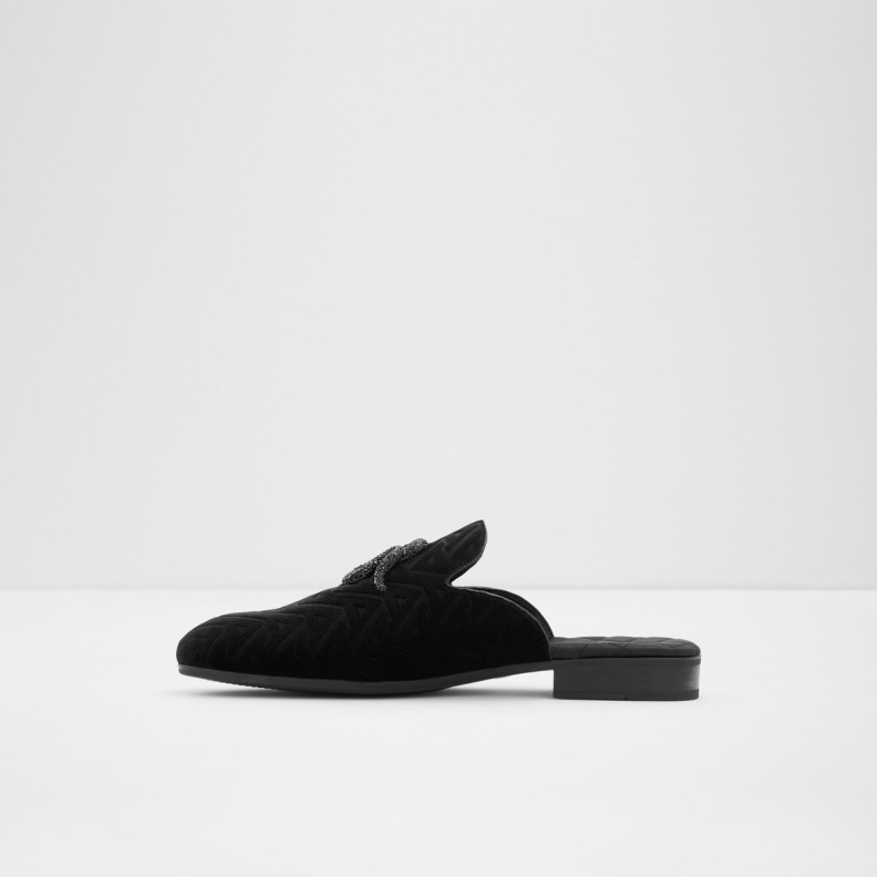Squamo Loafer Aldo Fashion Black Textile Velvet