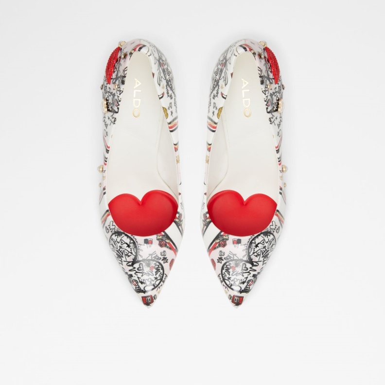 Sold Out Stessy High Heel Shoe Stiletto Heel Fashion Aldo Black Synthetic Print