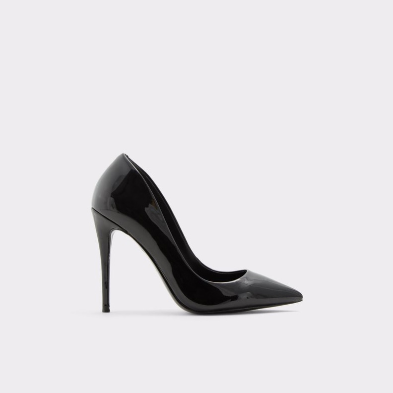 Stessy Fashion Aldo Black Synthetic Patent Fashion
