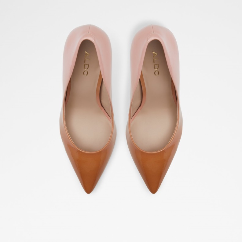 Medium Brown Aldo Fashion Stessy Pump Stiletto Heel