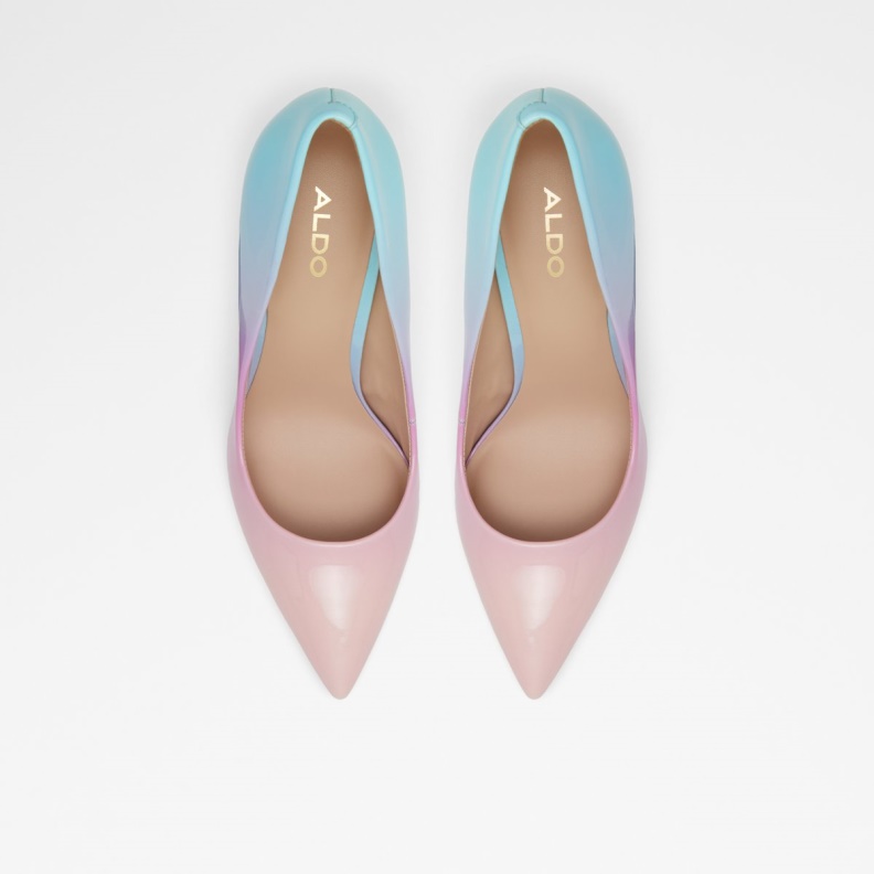 Aldo Fashion Blue Stessy High Heel Shoe Stiletto Heel