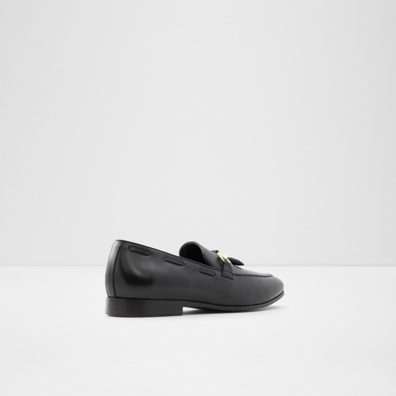 Aldo Fashion Stokhid Loafer Black Leather Smooth