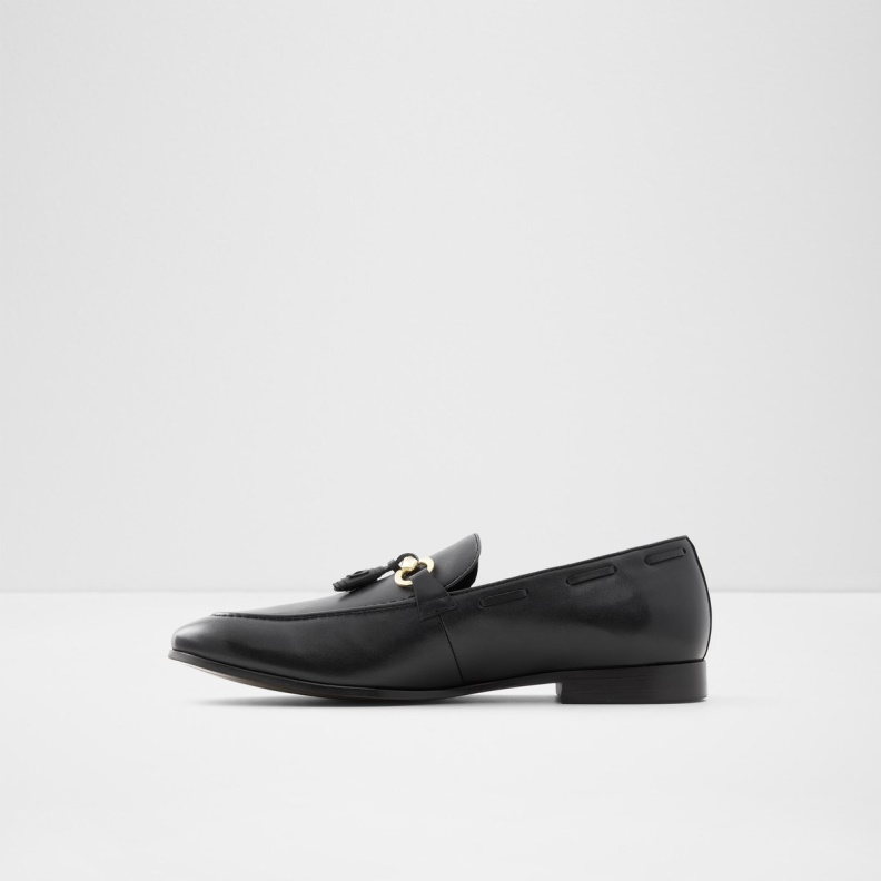 Aldo Fashion Stokhid Loafer Black Leather Smooth