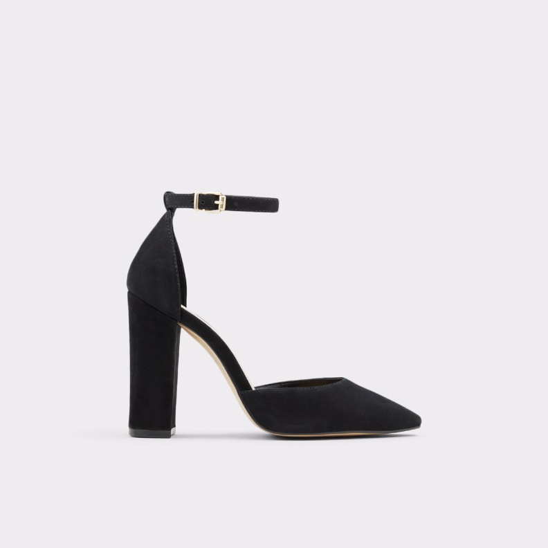 Fashion Aldo Black Susan Strappy Heeled Shoe