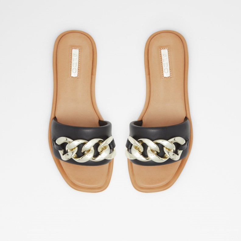 Aldo Fashion Sydling Slide Sandal Black