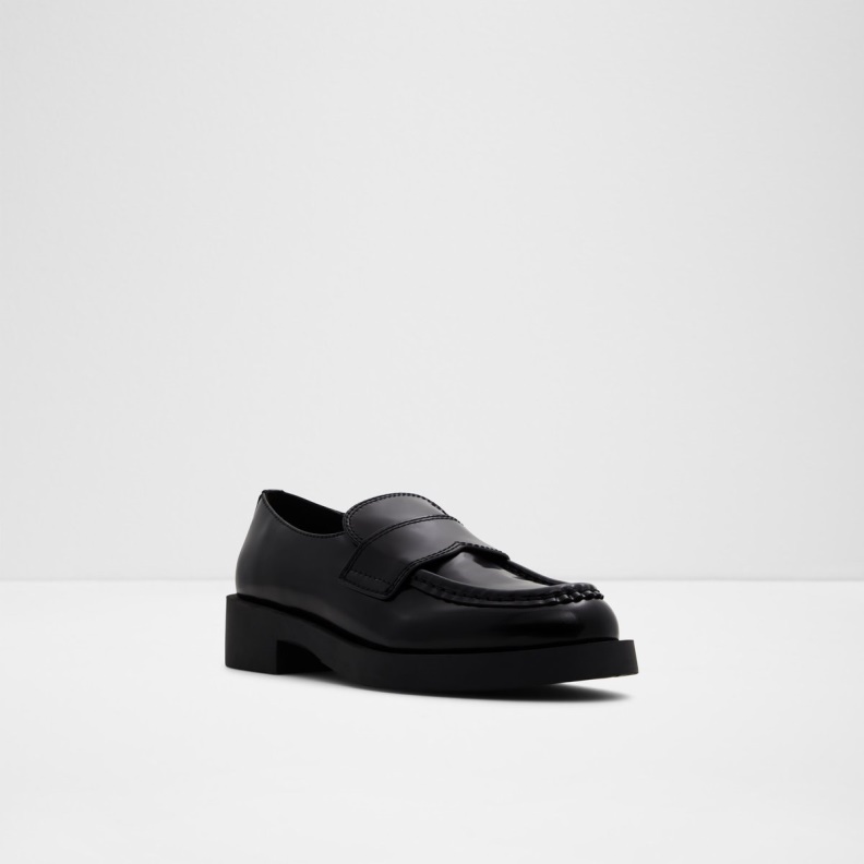Black Sylla Loafer Lug Sole Aldo Fashion