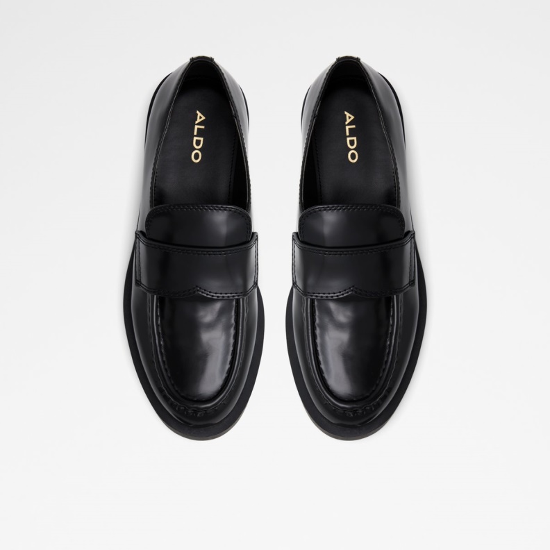 Black Sylla Loafer Lug Sole Aldo Fashion
