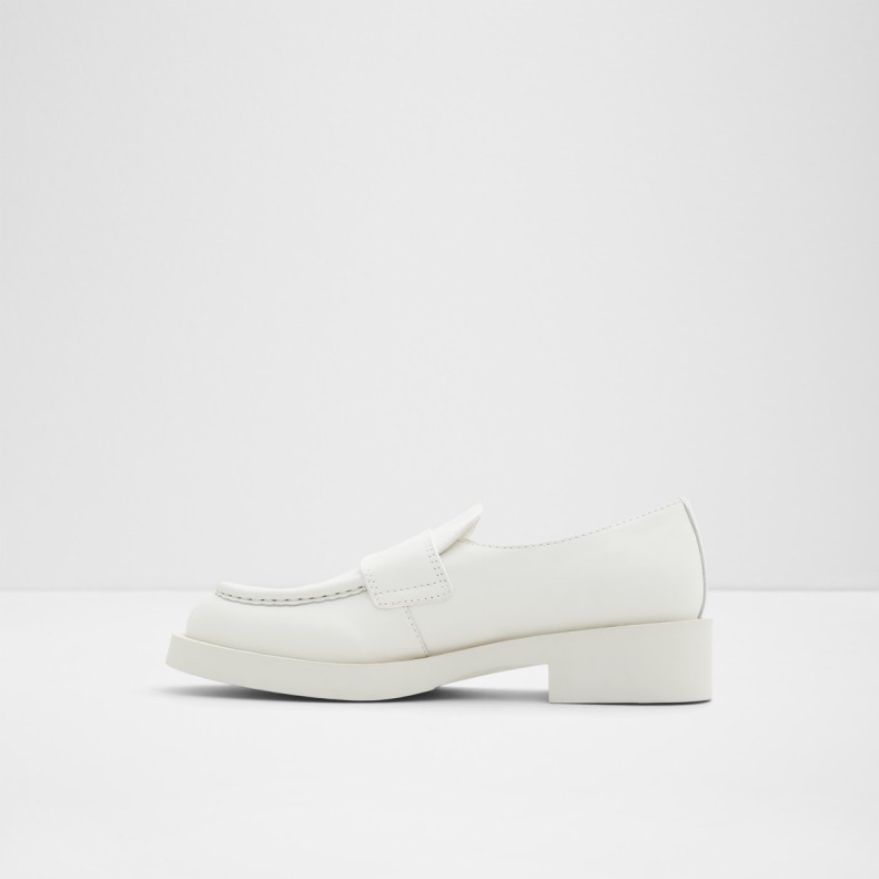 Aldo Sylla Loafer Lug Sole White Fashion
