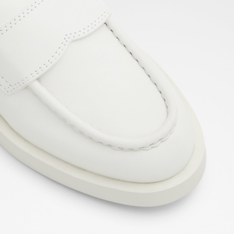 Aldo Sylla Loafer Lug Sole White Fashion
