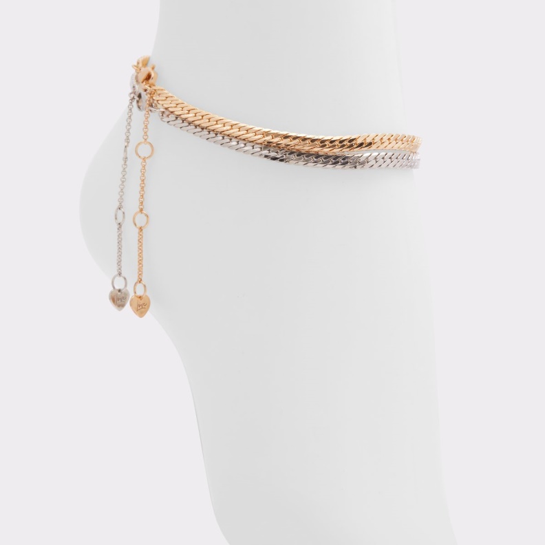 Fashion Metallic Multi Aldo Taellana Anklet