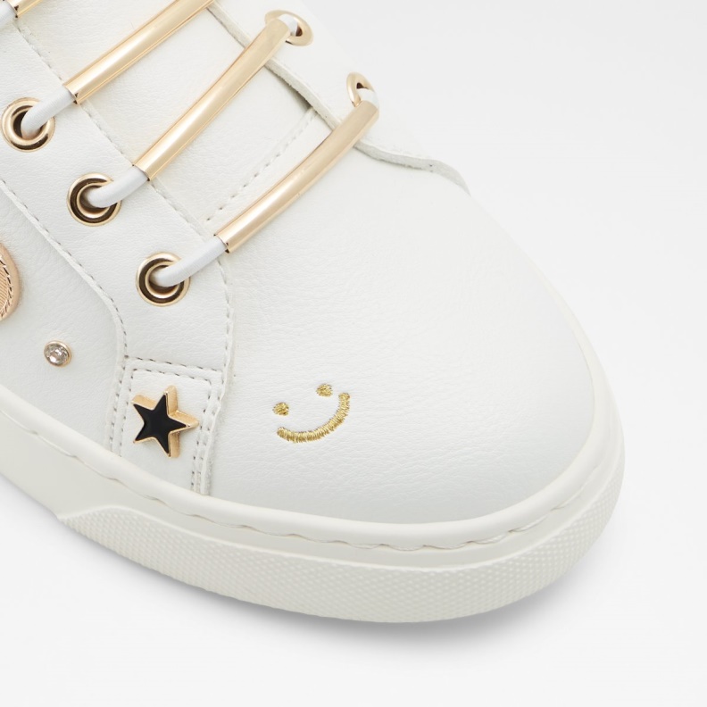White Aldo Fashion Talaeraen Low Top Sneaker