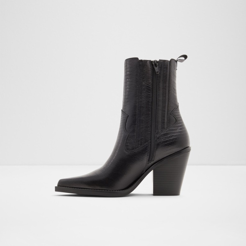 Fashion Aldo Black New Arrival Talladega Western Boot