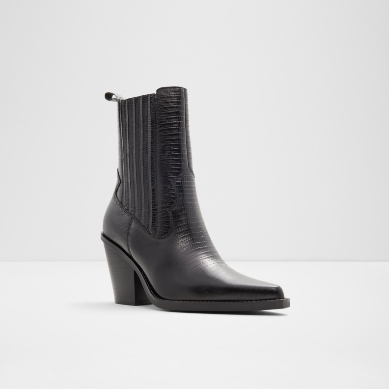 Fashion Aldo Black New Arrival Talladega Western Boot