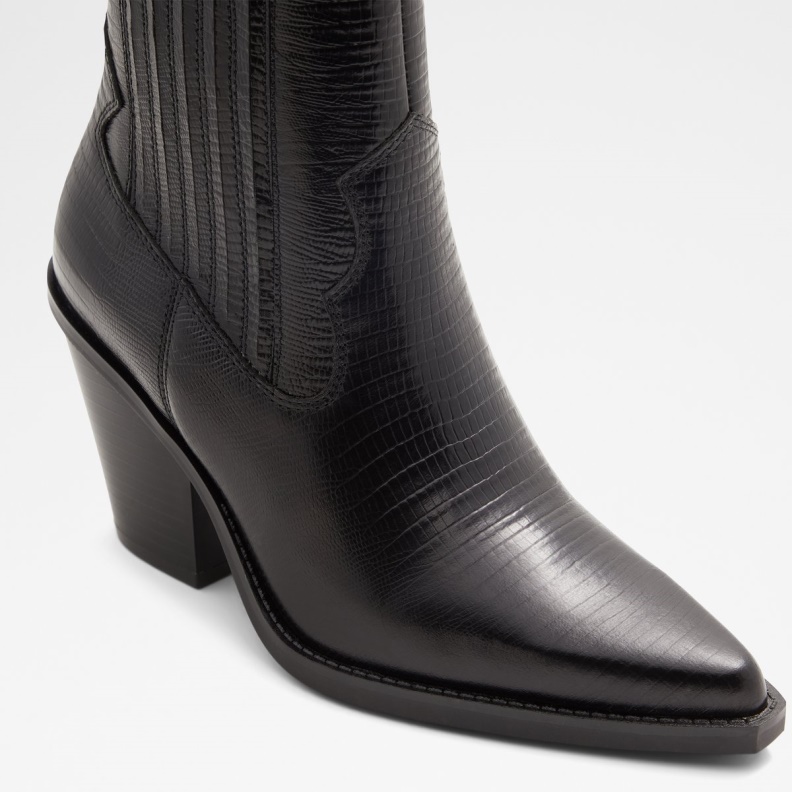 Fashion Aldo Black New Arrival Talladega Western Boot