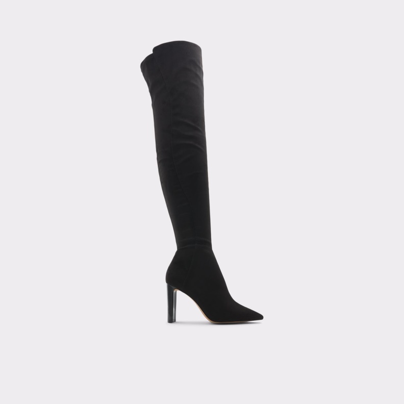 Aldo Thejan Over-The-Knee Boot Black Textile Fashion