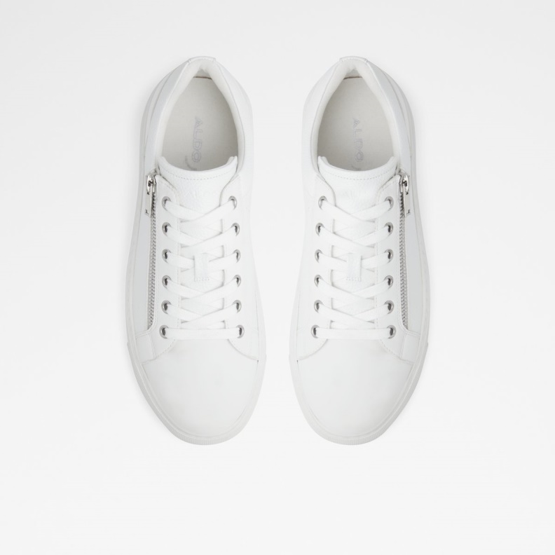 Fashion White Theta Low Top Sneaker Cup Sole Aldo